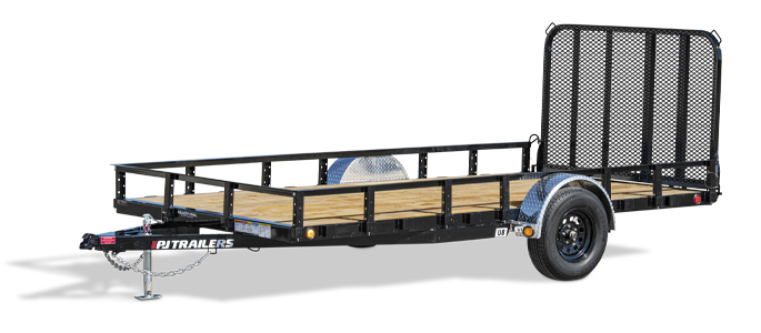 83" Single Axle Channel Utility Trailer (U8)