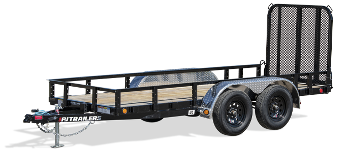 60" Tandem Axle Channel Utility Trailer (UC)