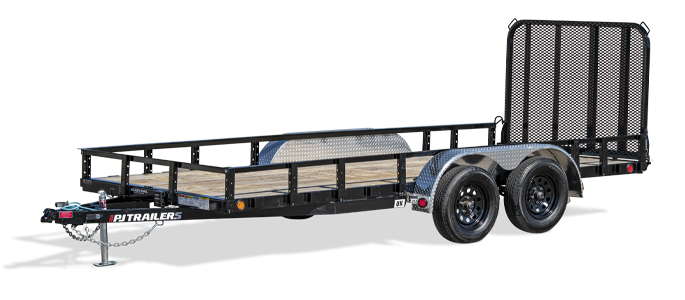 77" Tandem Axle Channel Utility Trailer (UK)