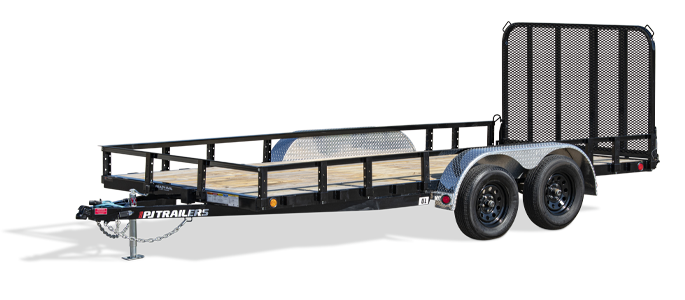 83" Tandem Axle Channel Utility Trailer (UL)