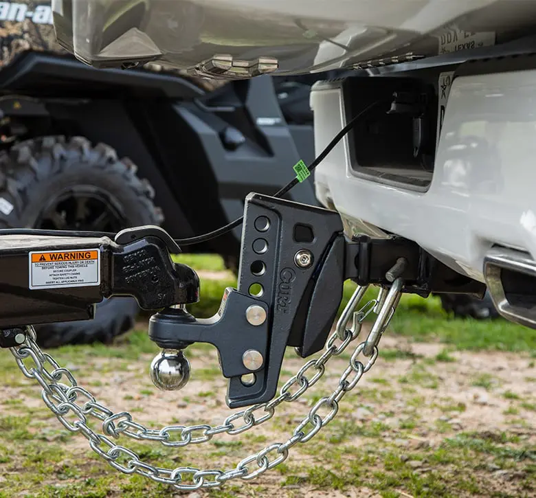 bulldog coupler hitting trailer to truck