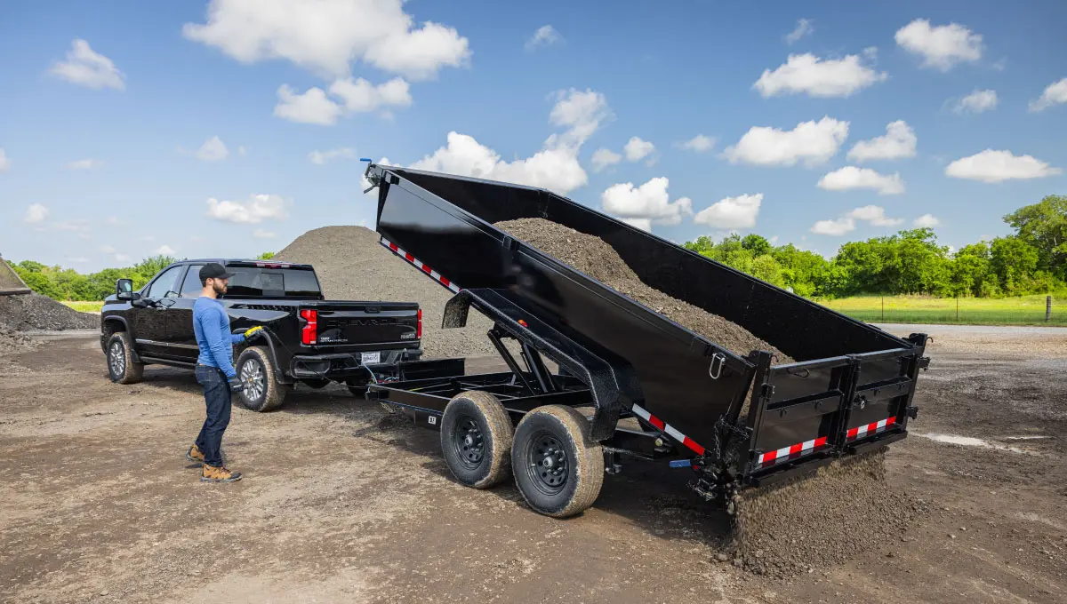 PJ Trailers D76 Dump Trailer