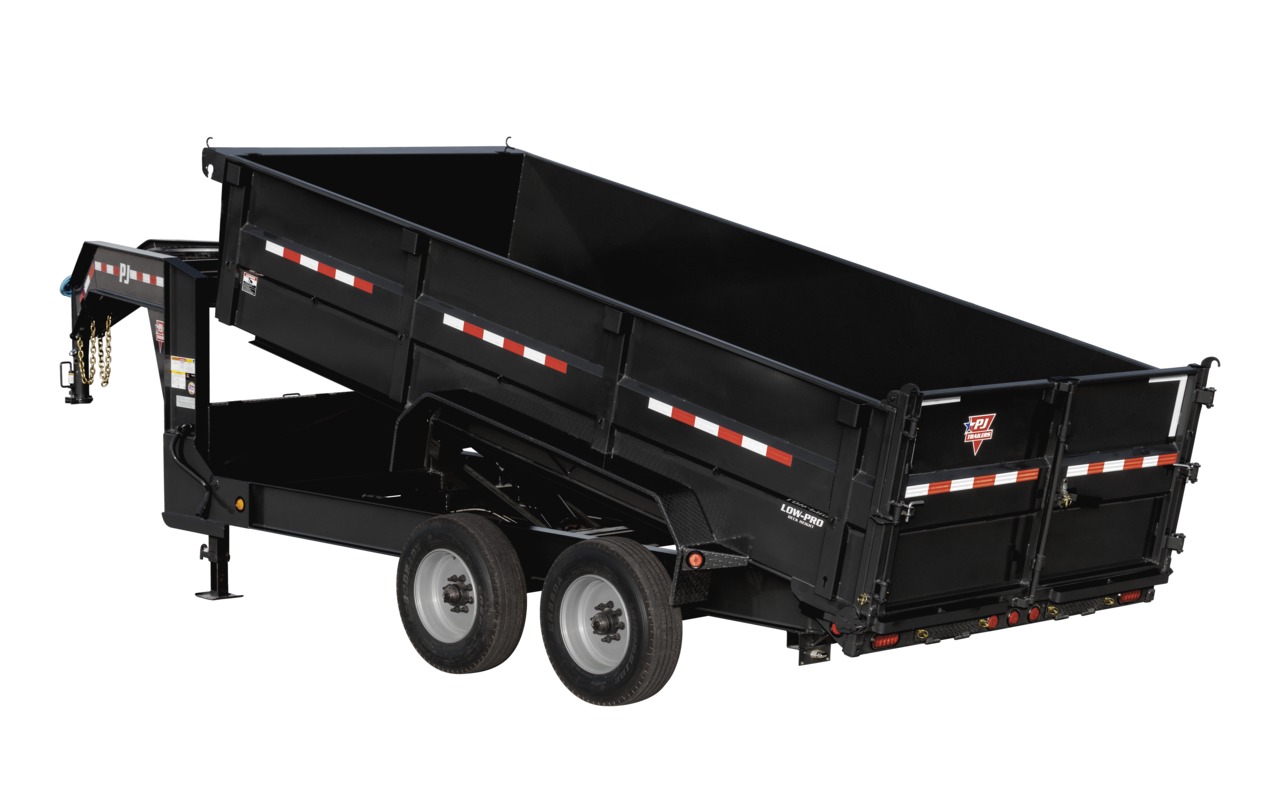 HD Low-Pro Dump (DE) - PJ Trailers