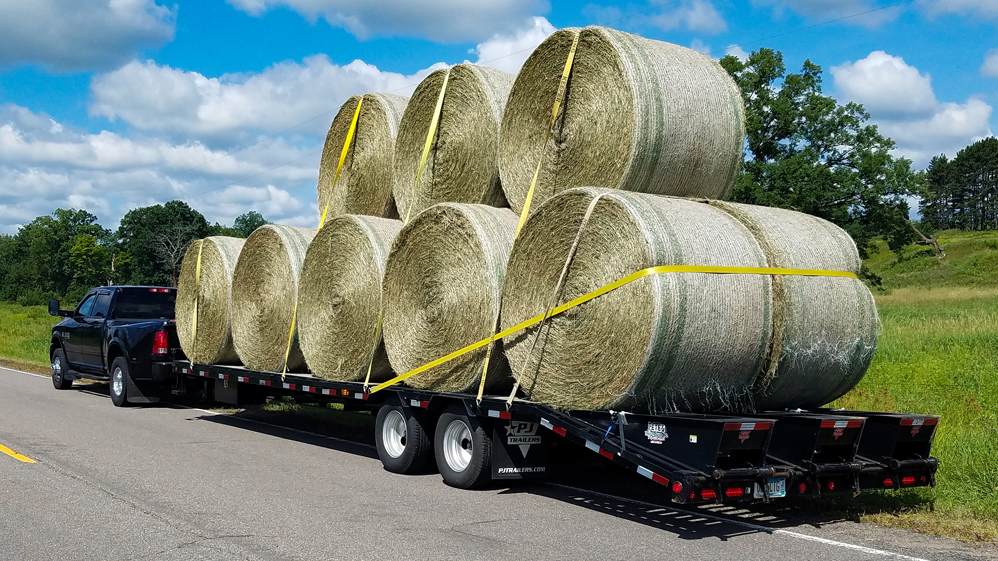 Montys Hay Hauler Pj Trailers