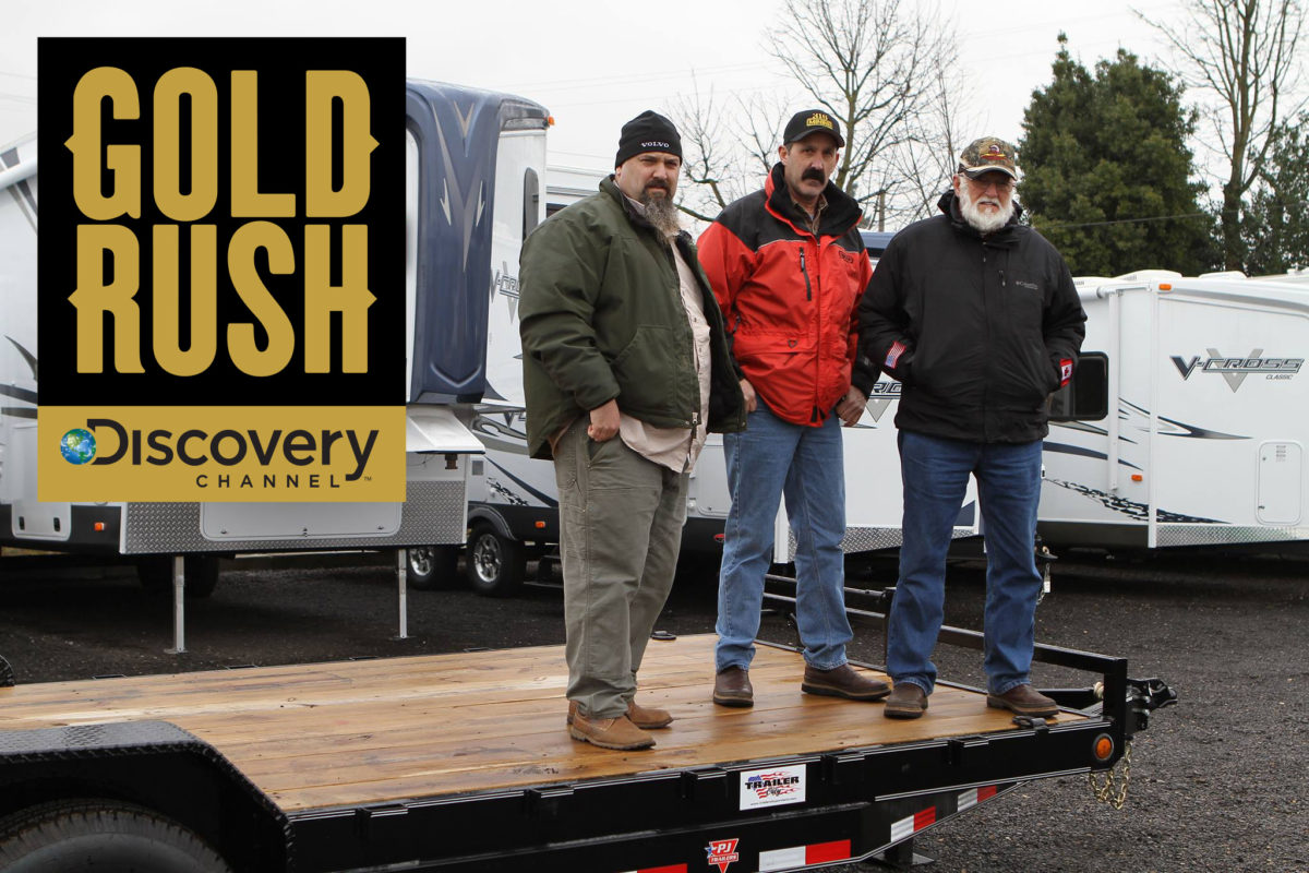 Trailers of Gold Rush PJ Trailers