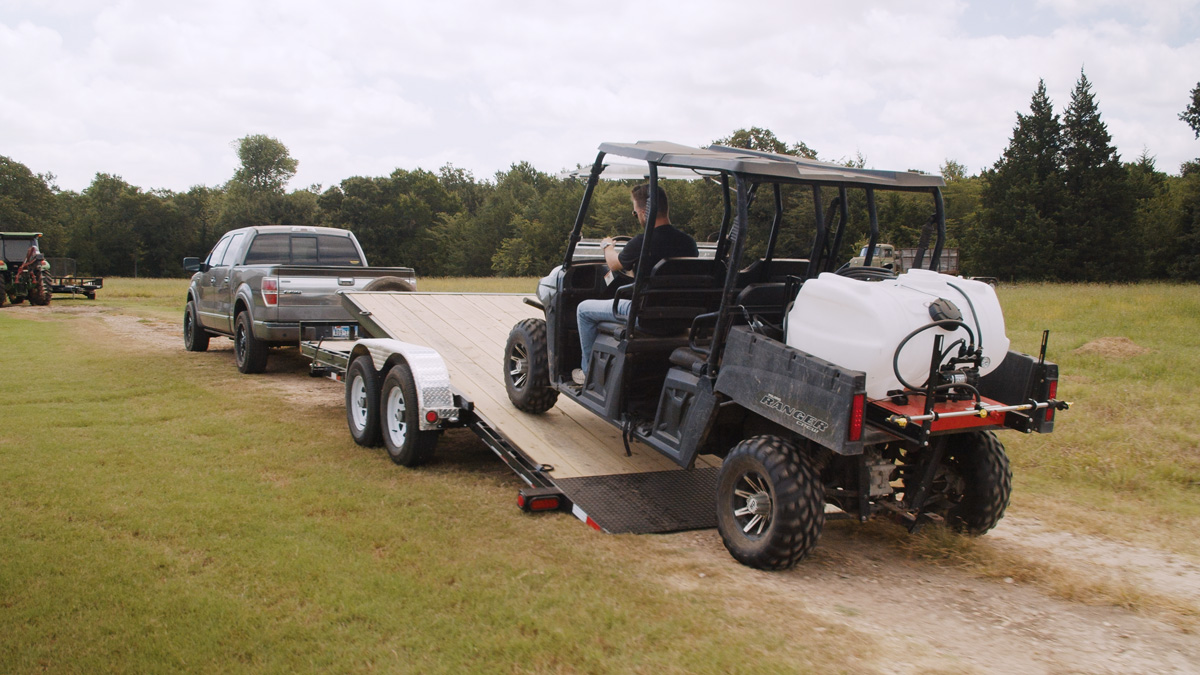 How To Safely Tie Down a UTV to a Trailer