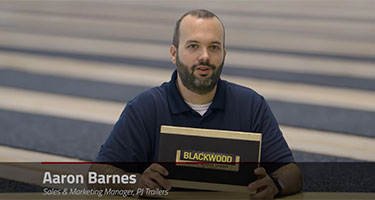 aaron barnes, sales and marketing manager of pj trailers