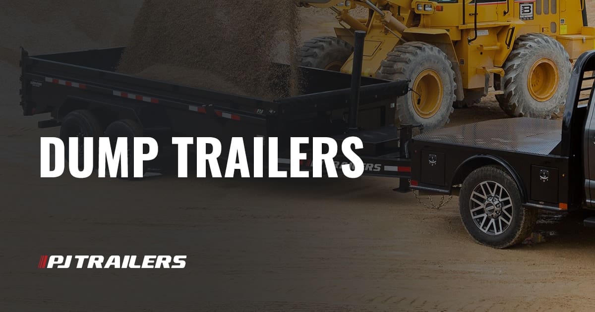 Dump Trailers for Sale | PJ Trailers