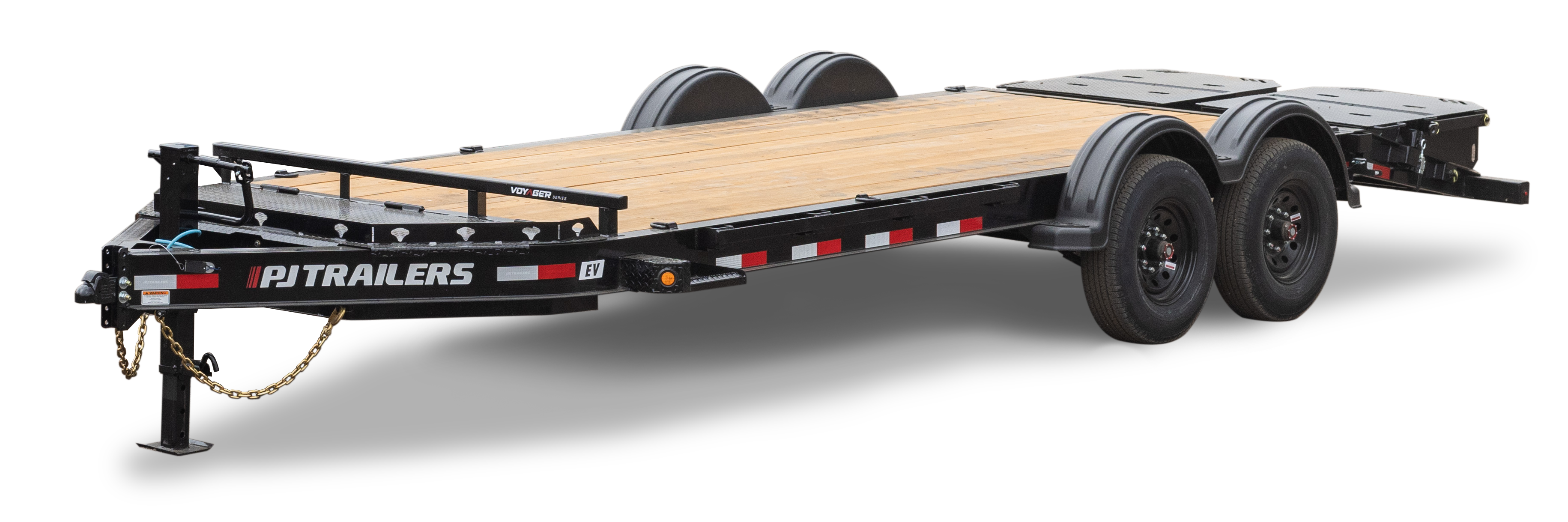 seamless I-beam equipment trailer (EV)
