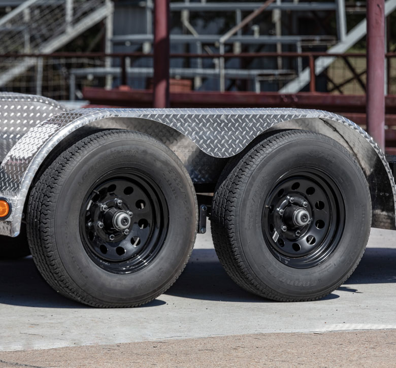 removable fenders on trailer