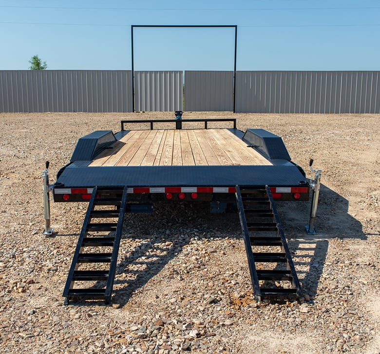 Multiple Ramp Options on a Trailer
